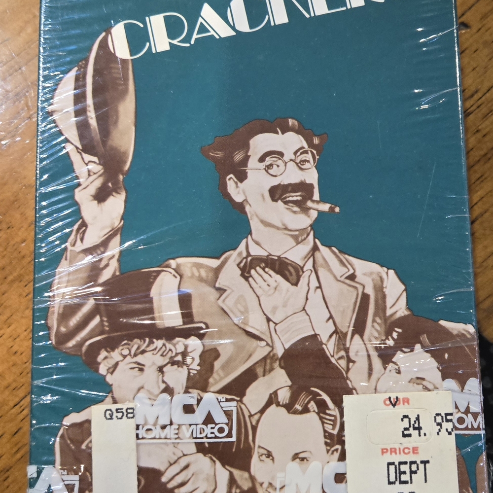 The 4 Marx Brothers - Animal Crackers - 1990  Home Video Classic Comedy VHS